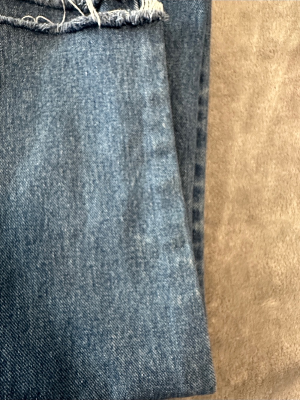 VTG Y2K Grunge Heritage Coastal Blue High-Rise Mom Eddie Bauer Jeans Sz4 - Picture 16 of 16